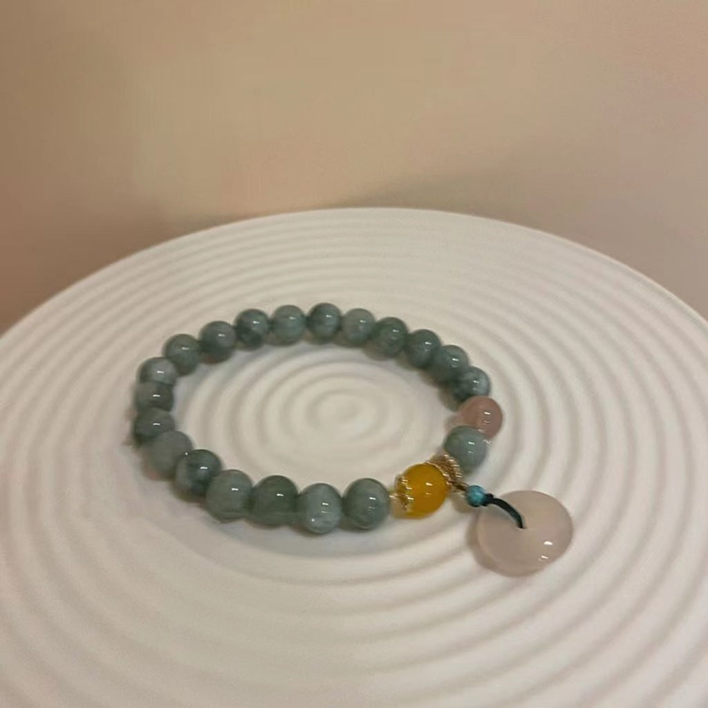 Women's Style Fresh Jade Beaded Live Broadcast Bracelets