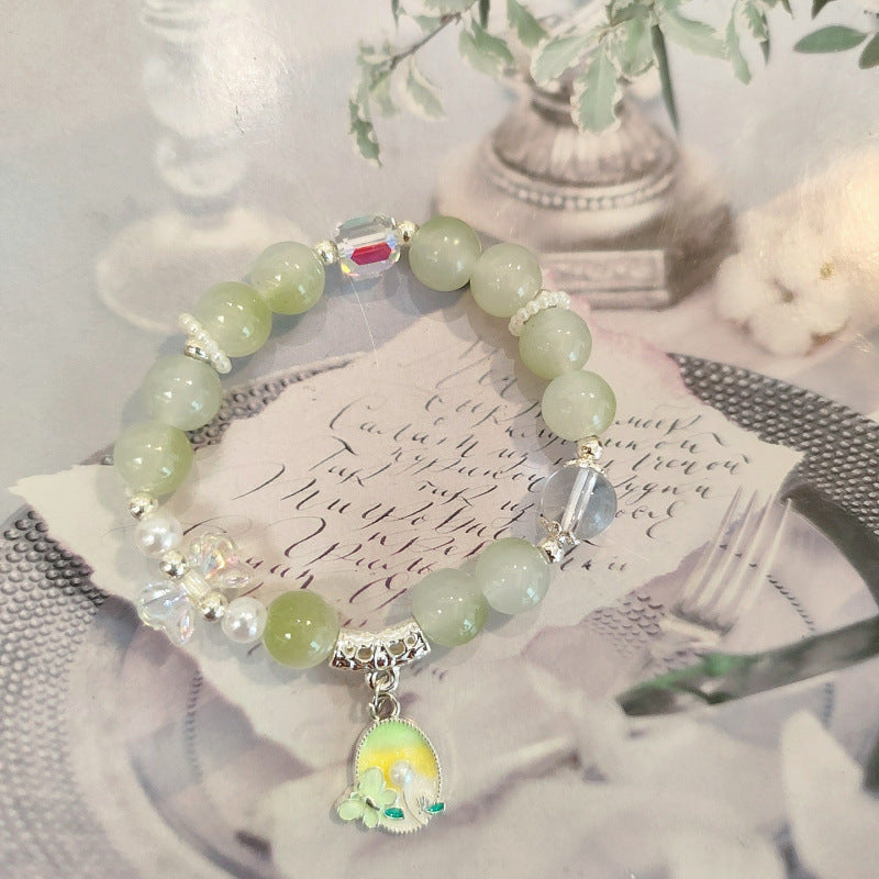Moon Glazed Female Design Simple High Sense Versatile Bracelet
