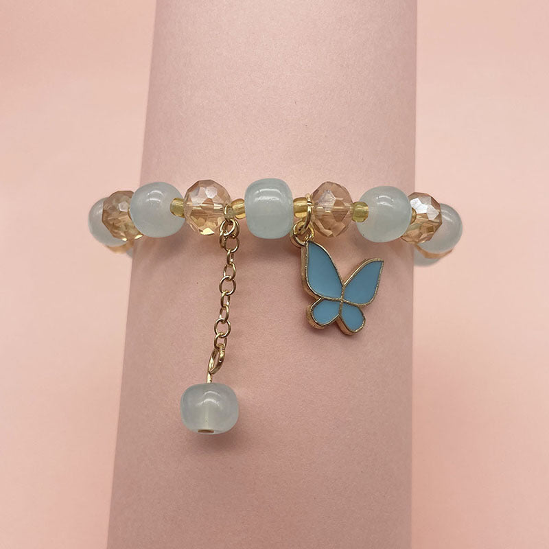 Style Lucky Butterfly Female Light Luxury Fashion Design Bracelets