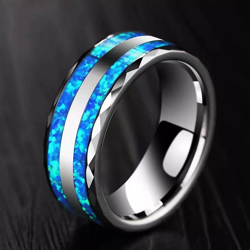 Selling Fashion Double Bevel Cutting Sticker Ring
