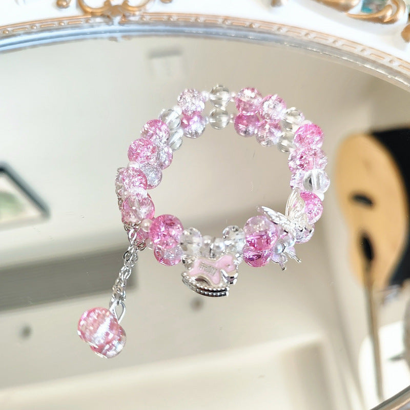 Moon Glazed Female Design Simple High Sense Versatile Bracelet