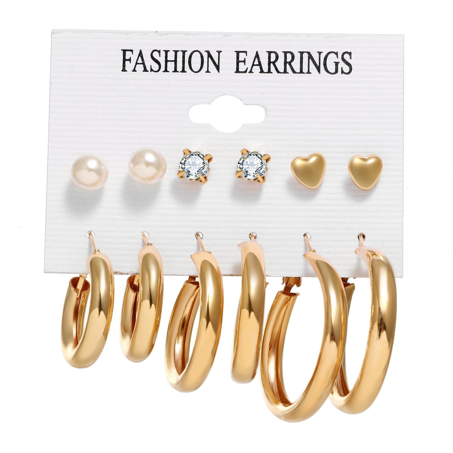 Tassel Butterfly Card Retro Simple Advanced Pearl-studded Pairs Earrings