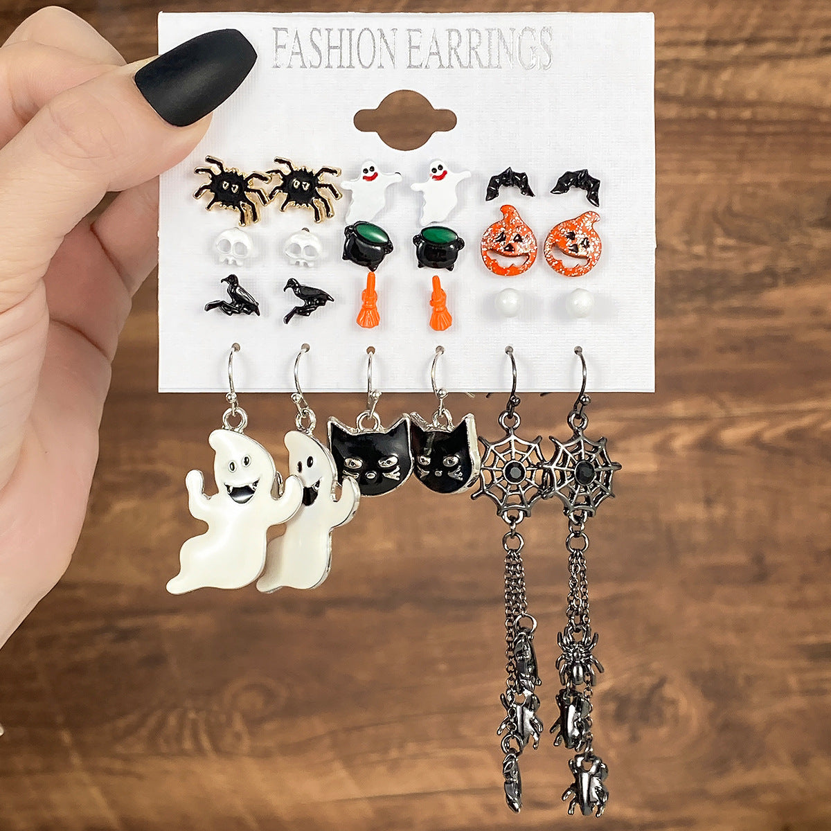 Halloween Suit Female Niche Affordable Luxury Earrings