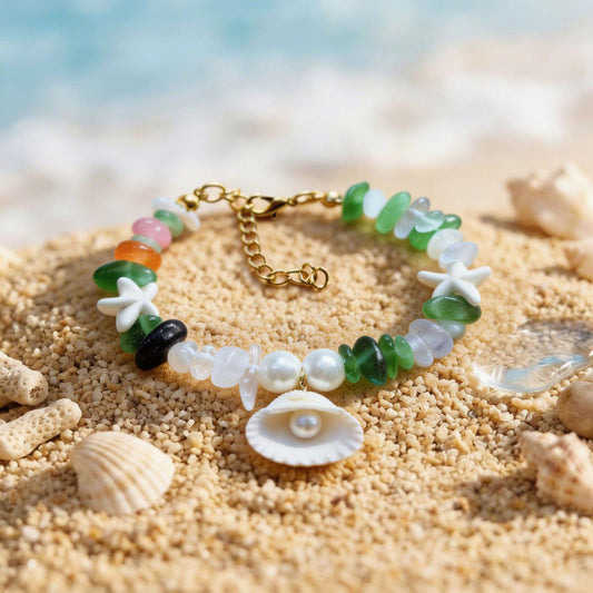 Fresh Starfish Shell Ocean Dopamine Seaside Bracelets