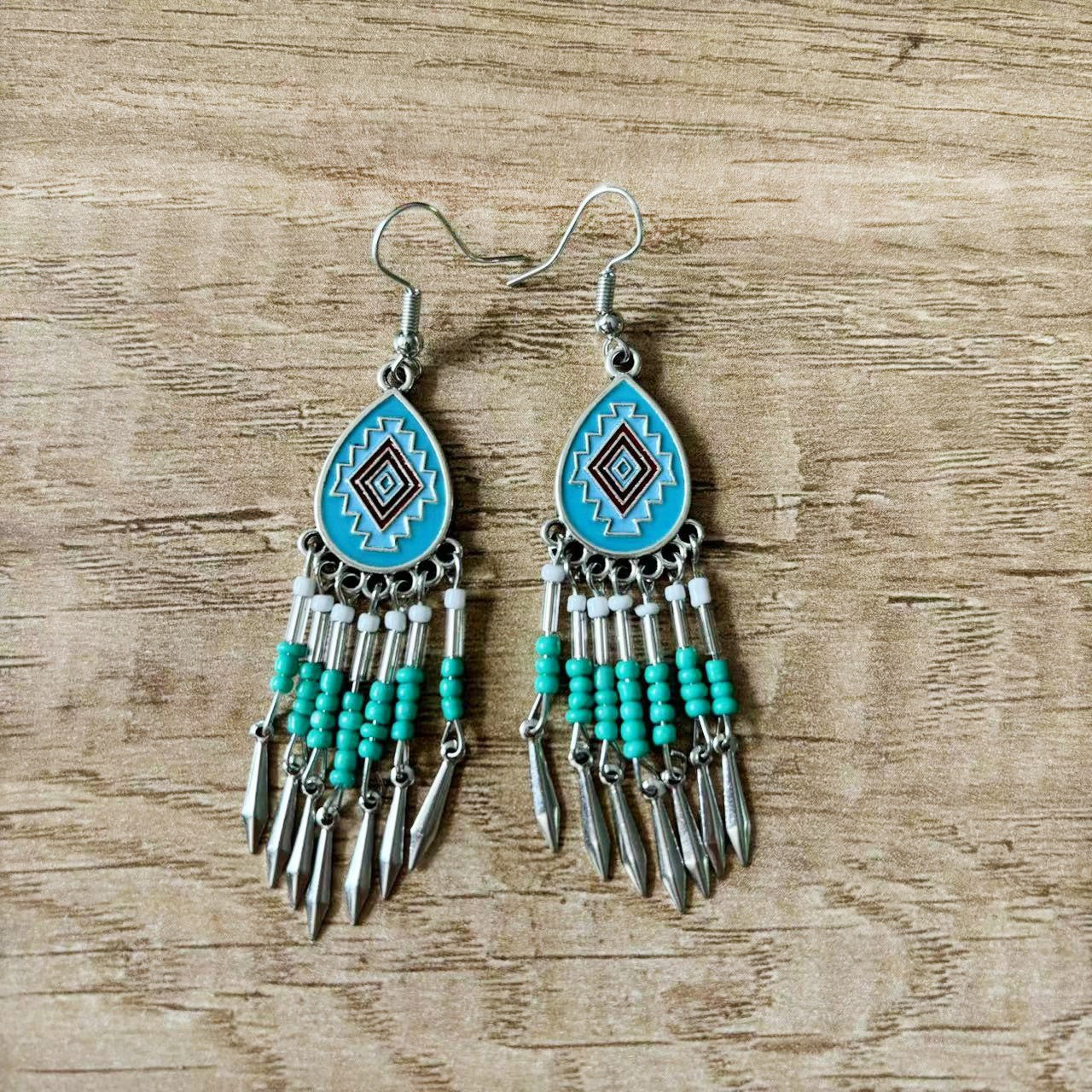 Style Vintage Fashion Bohemian Long Tassel Earrings