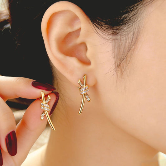 Hitches Butterfly Light Luxury Gold Fashion Rings