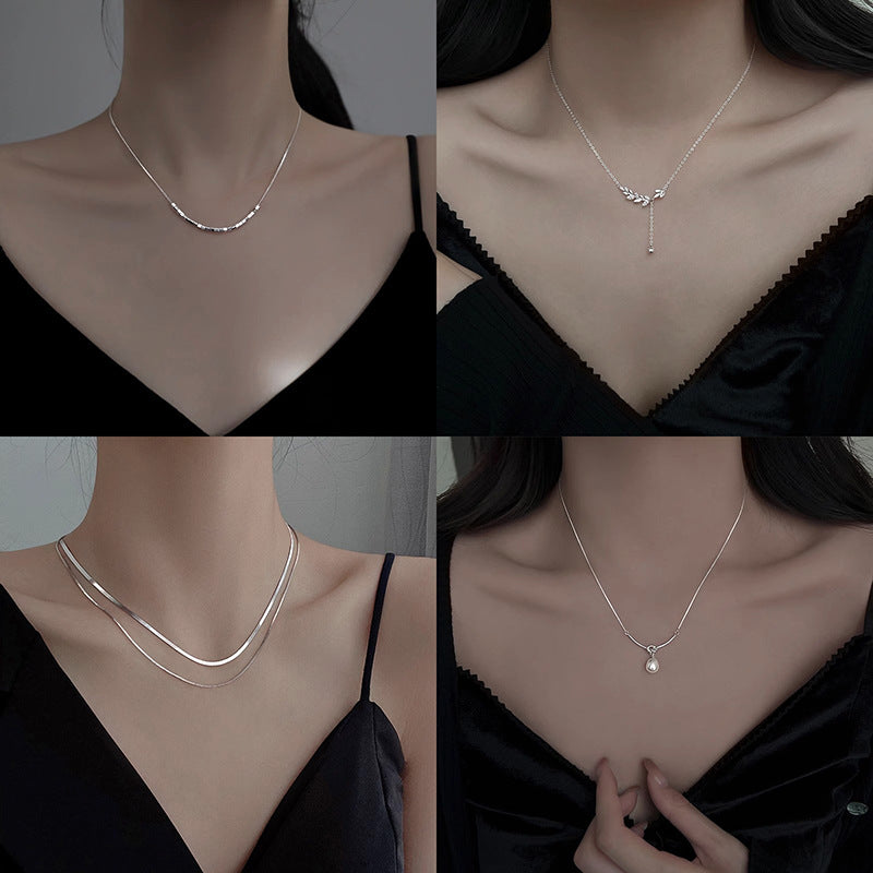 Women's Snake Bones Chain Personality Affordable Luxury Necklaces