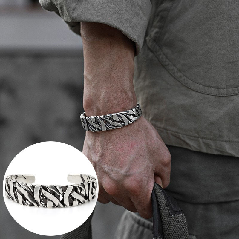 Women's & Men's Korean Style Vintage Vine Five-pointed Star Cross Bracelet