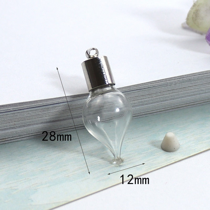 Drop Rice Cave Bottle Ing Glass Thread Fire Extinguisher Bottles Pendants
