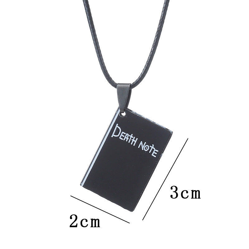 Death Black Notebook Diary Of The Necklaces