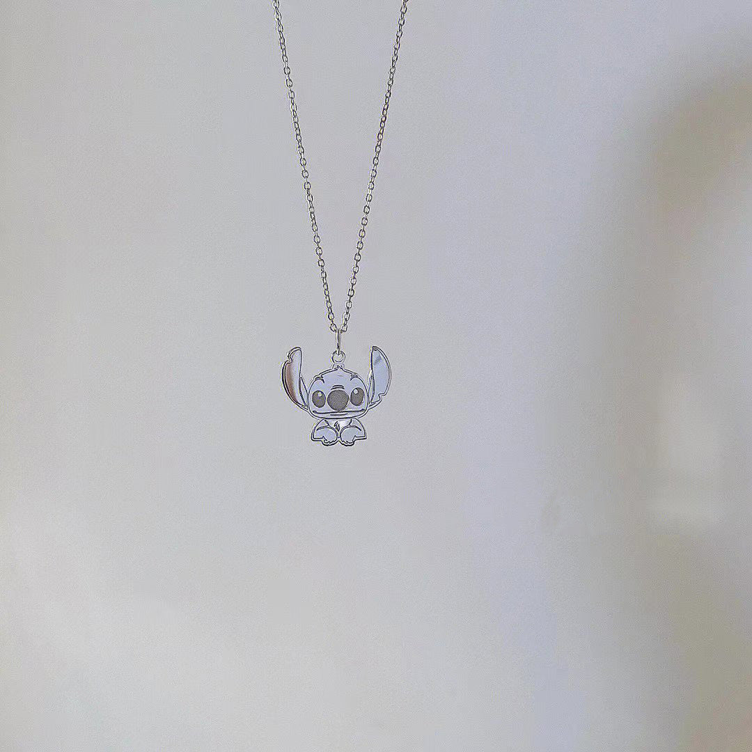 Female Girlfriends Clavicle Chain Heart Cartoon Necklaces