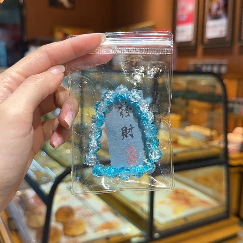 Women's & Men's Glazed Night Market Stall Ceramic Beaded Bracelets