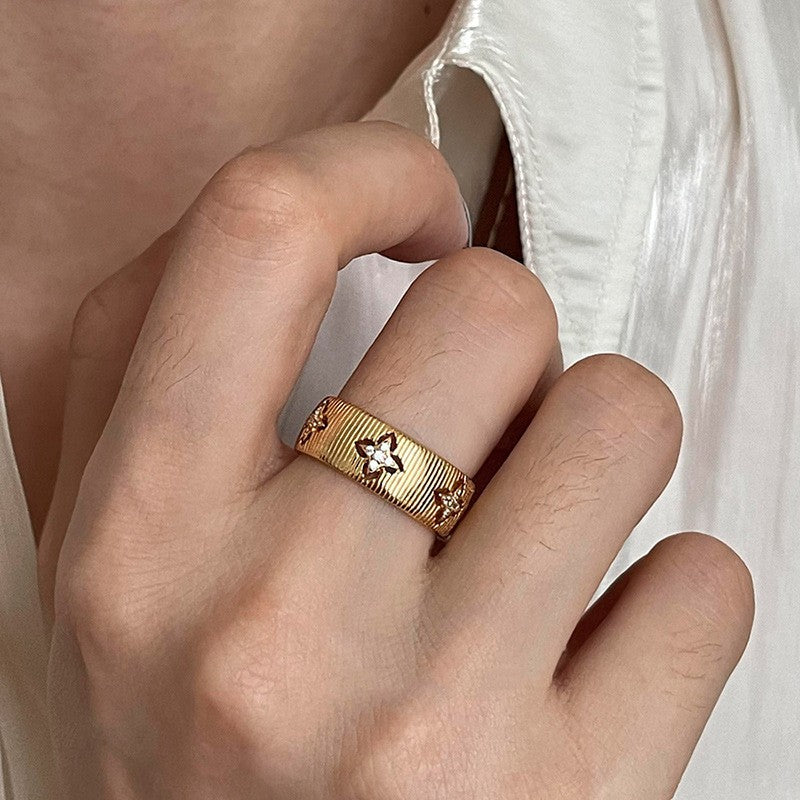Style Gourd Jade Female Niche High-grade Light Luxury Ring