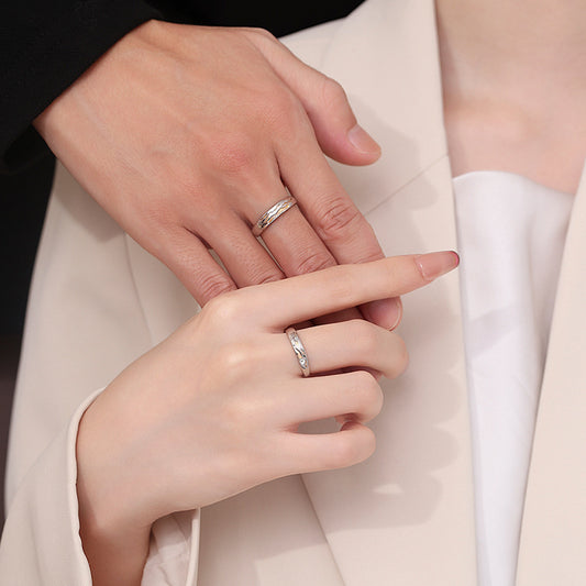 Women's & Men's Valentine's Day Gift Light Luxury Minority Rings