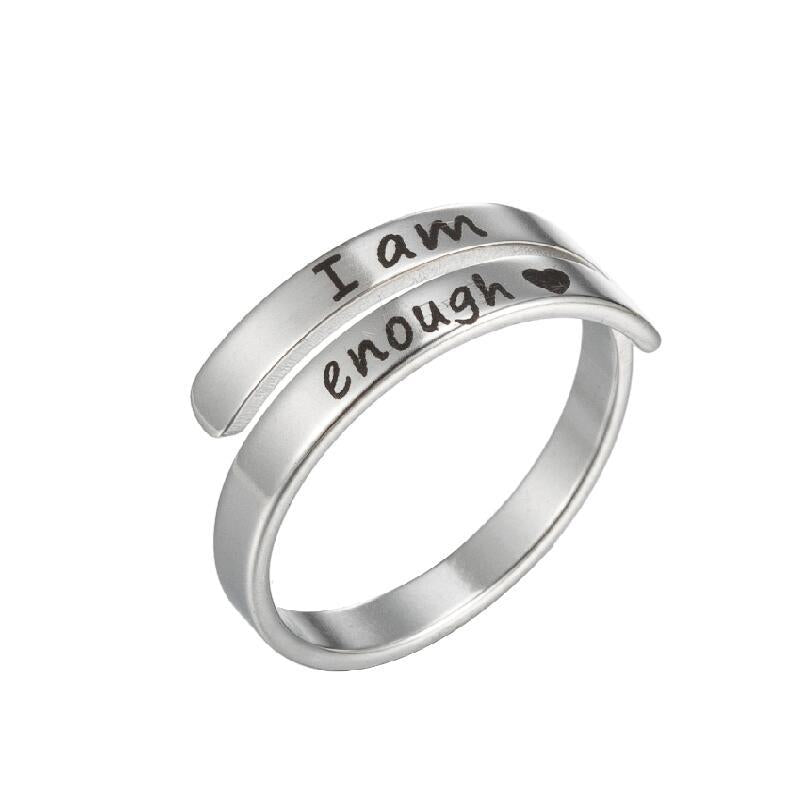 Women's Vintage Open Fashion Stainless Steel Adjustable Rings