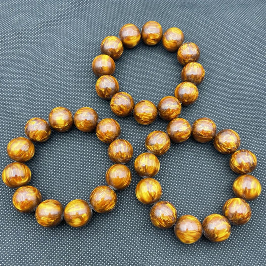 Men's Sea Willow Beads Amber Beaded Crafts Live Bracelets