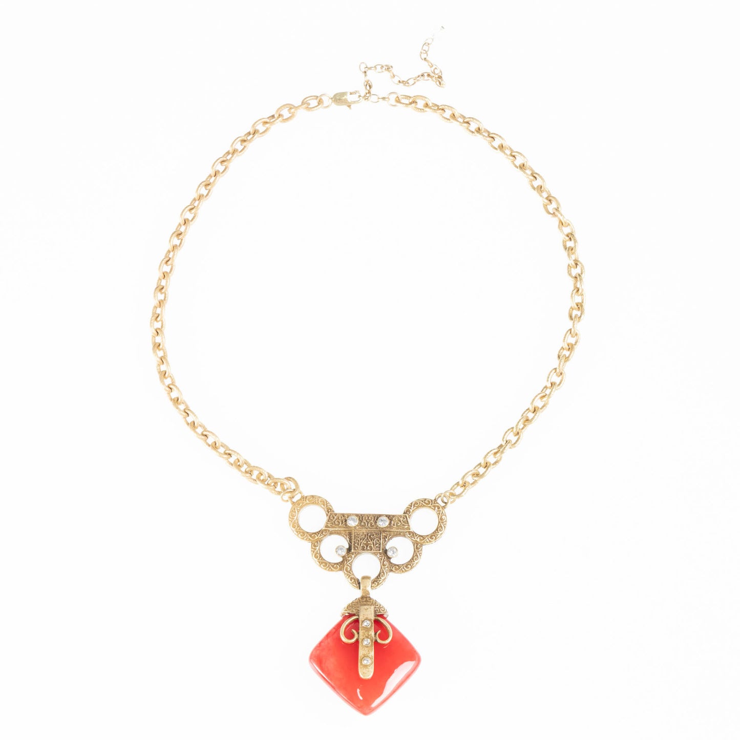 Women's Western Temperament Niche Design Collection Glass Necklaces