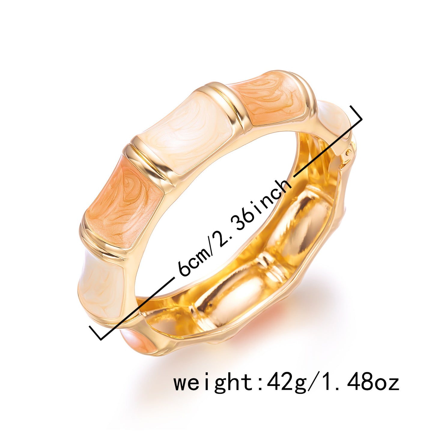 Dripping Wide Retro Style Exaggerated Opening Bracelet
