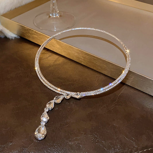 Drops Light Luxury Minority High-grade Collar Necklaces