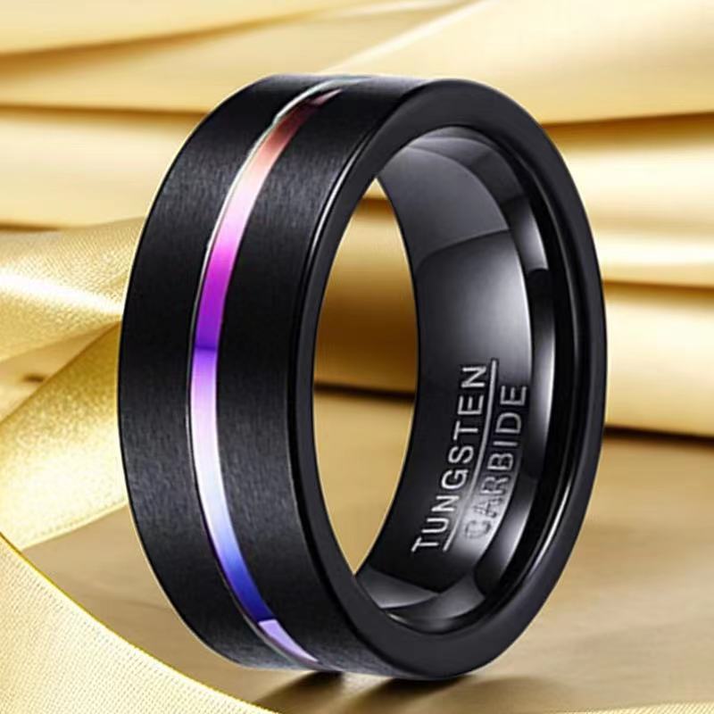 Men's Titanium Steel High-grade Wind Design Stainless Rings