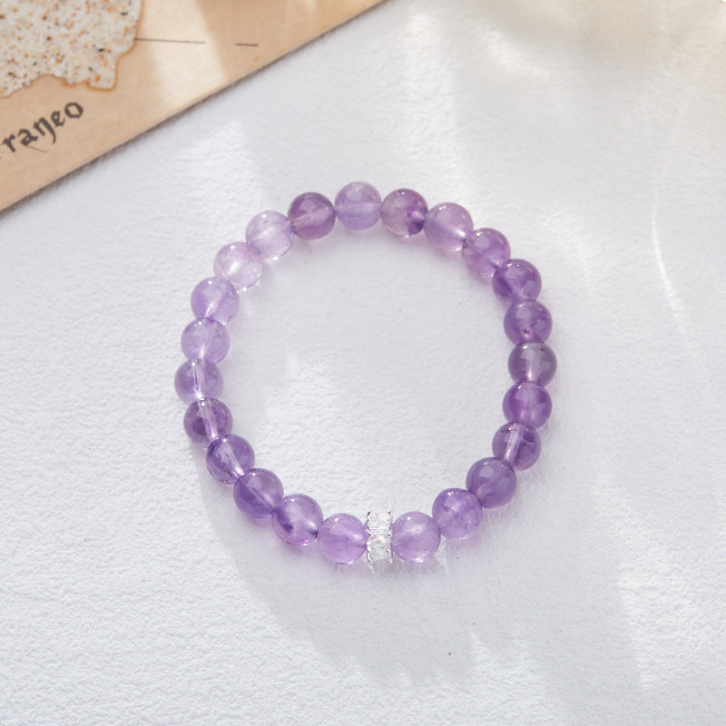 Fire Lucky Female Amethyst Ghost Design Bracelets