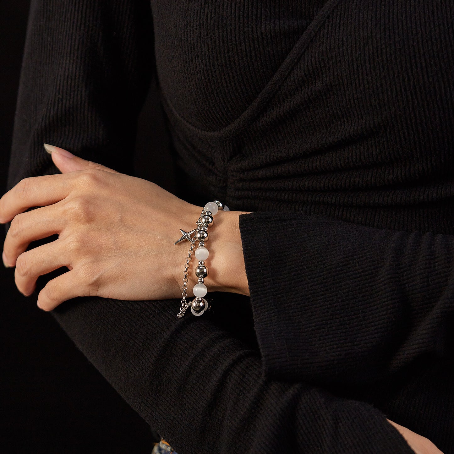 Men's Trend Stainless Steel Accessories Hip Hop Bracelets