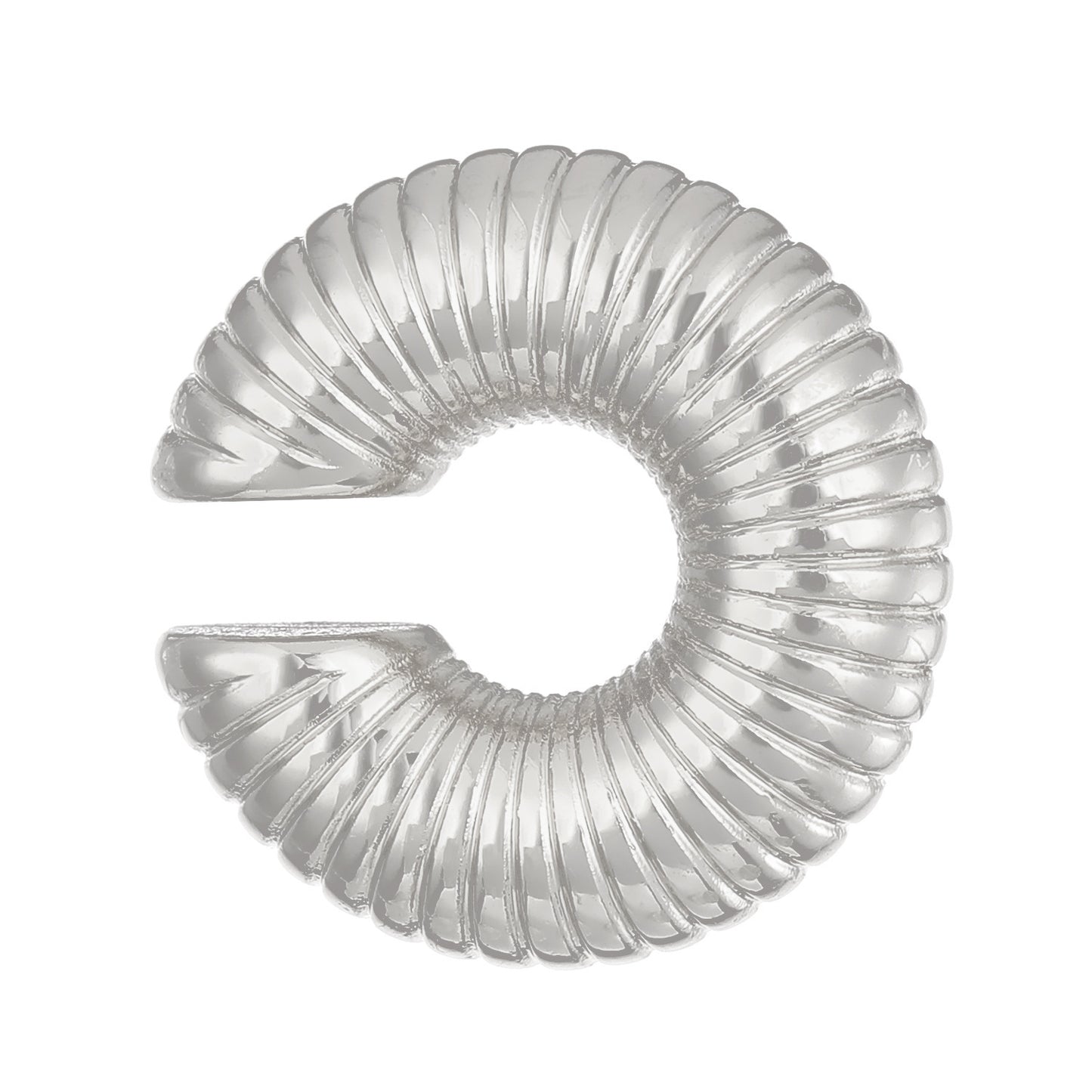 Exaggerated Shaped Water Drop Texture Earings Ear Clip