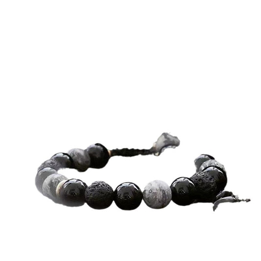 Rock Beaded Fashion Personality Black Niche Bracelets