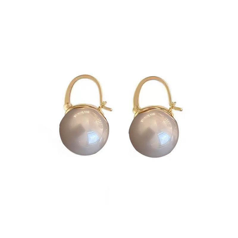 Women's Fashion Imitation Pearl For Niche Design Earrings