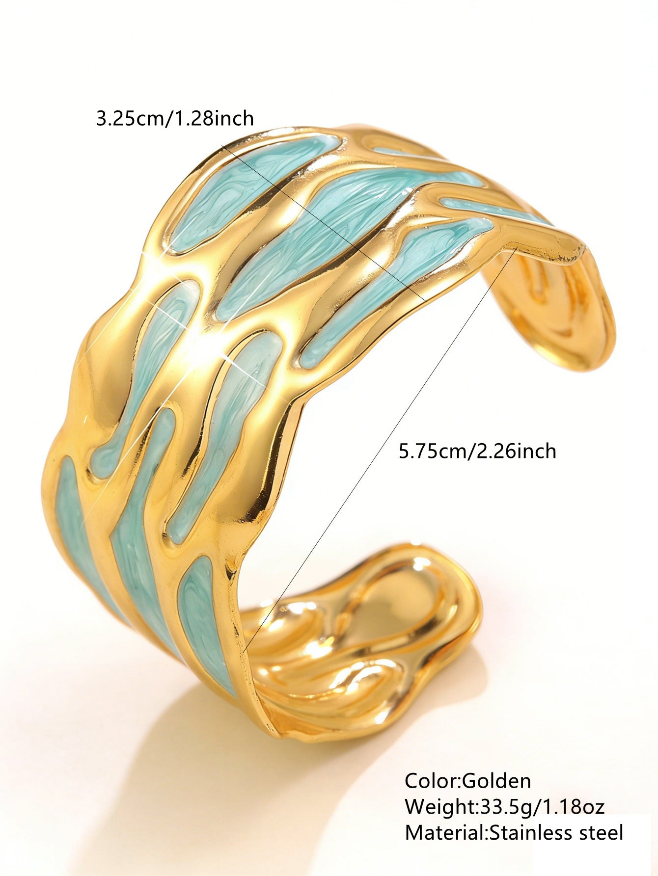 Steel Oil Dripping Cherry Special Interest Light Luxury Flowers Openings Bracelet