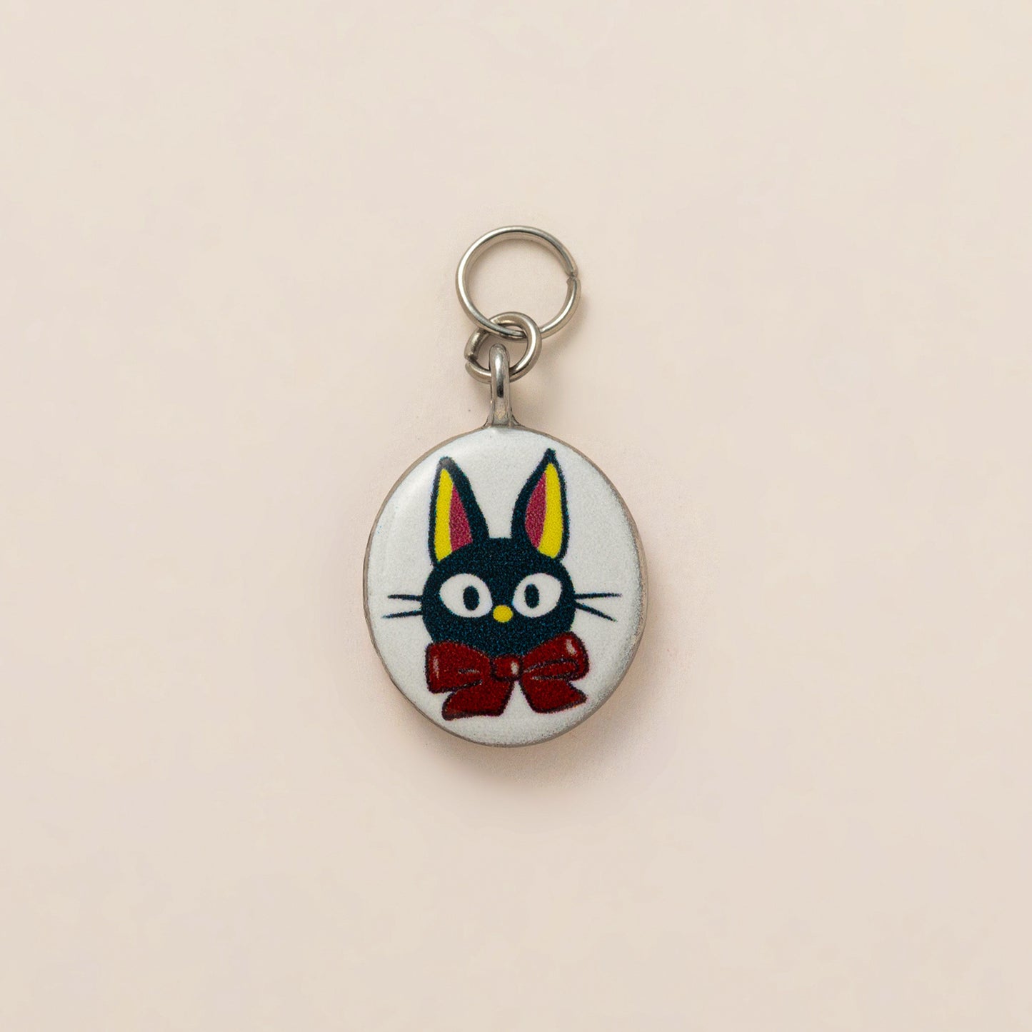 Cartoon Rabbit Long Star Printing Series Gold Color Pendants