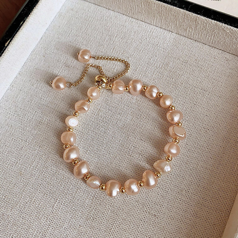 Elegant Freshwater Pearl Simple High Sense Bracelets