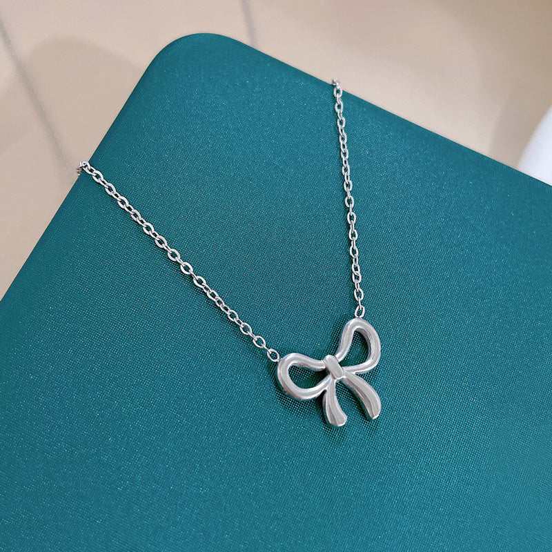 Women's Titanium Steel For Design Accessories Simple Necklaces
