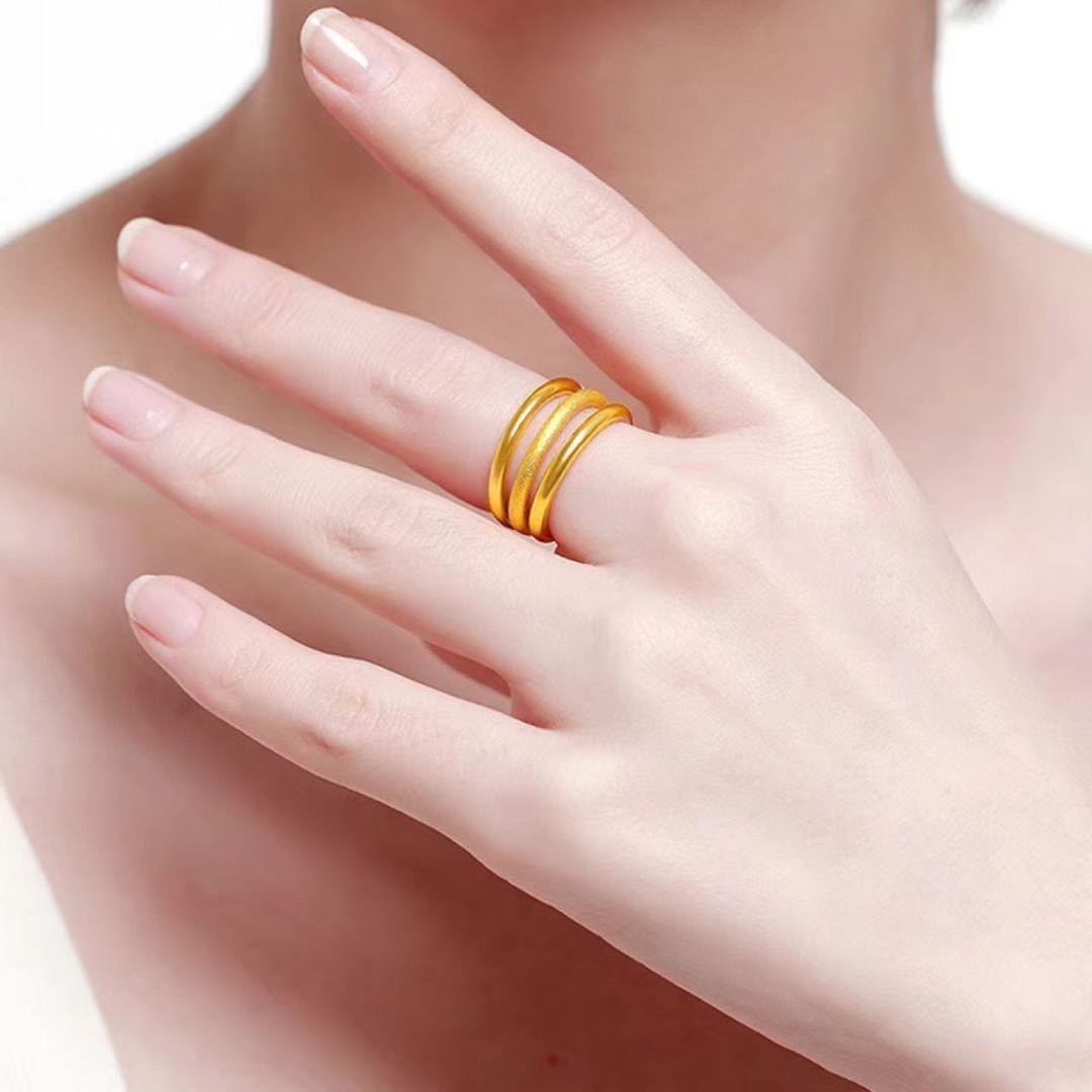 Law Inheritance Iii Alluvial Gold Female Rings