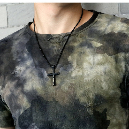 Men's Exquisite Baseball Creative Style Stainless Steel Necklaces