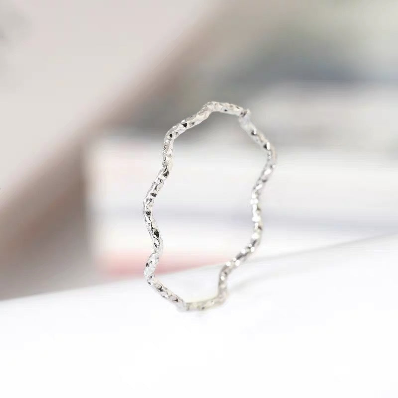 Women's Design Light Luxury Fashion Personality Titanium Steel Rings