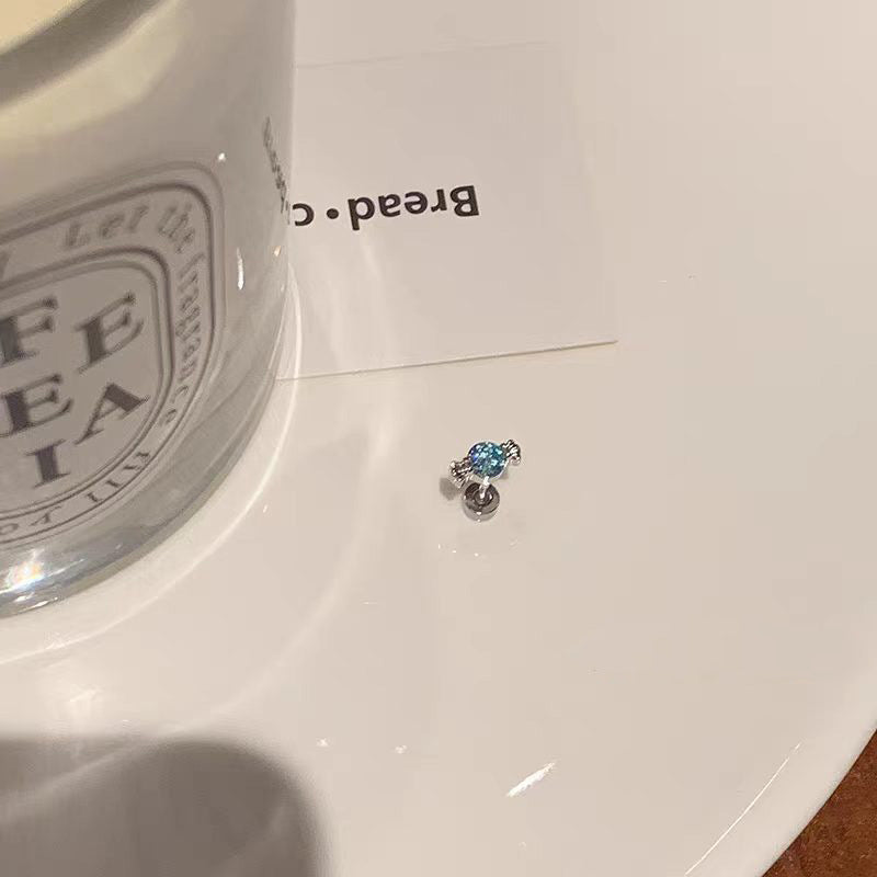 Titanium Steel Ear Bone Sleeping No Need Stud Earrings