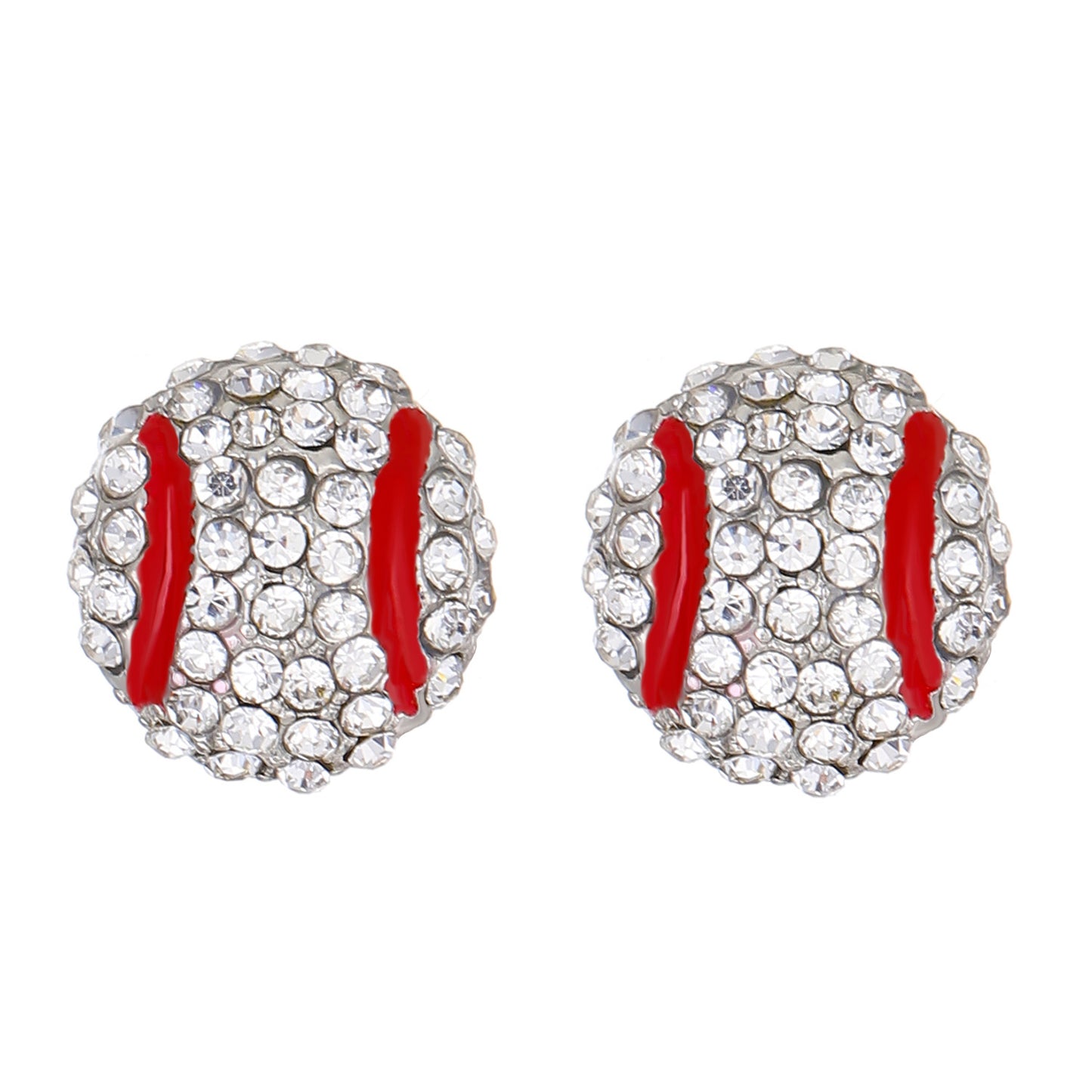 Women's & Men's Diamond Ball Competitive Style Creative Design Earrings