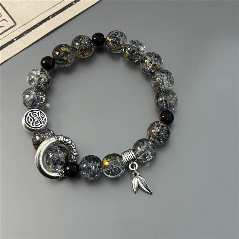 Women's & Men's Ice Crack Beaded For Trendy Good-looking Niche Bracelets