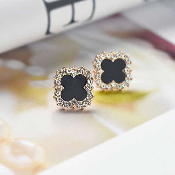 Ear High-grade Rhinestone Simple Stylish Temperament Earrings