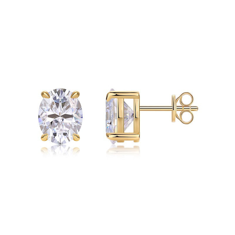 Gold Sterling Sier Classic Style Light Luxury Rings