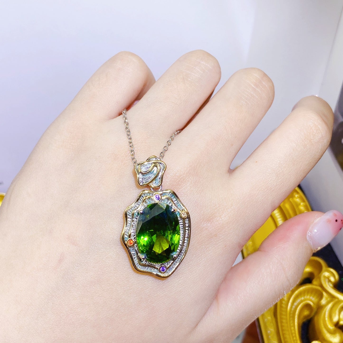 Women's Palace Style High Sense Elegance Retro Jewelry Set