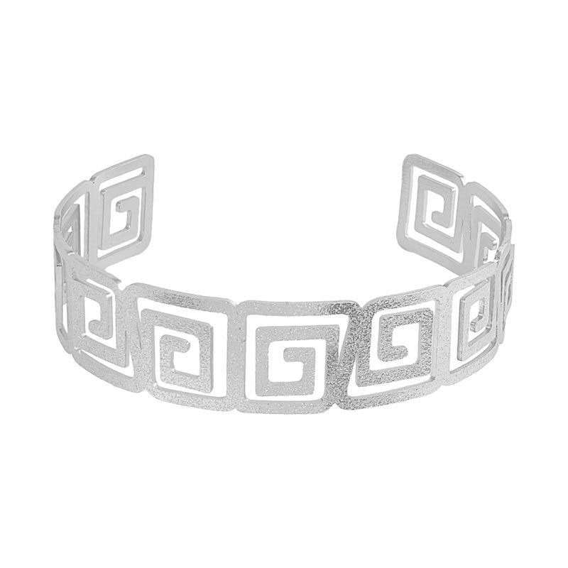 Fashion Trendy Cool Adjustable Armband Texture Exaggerated Opening Bracelets
