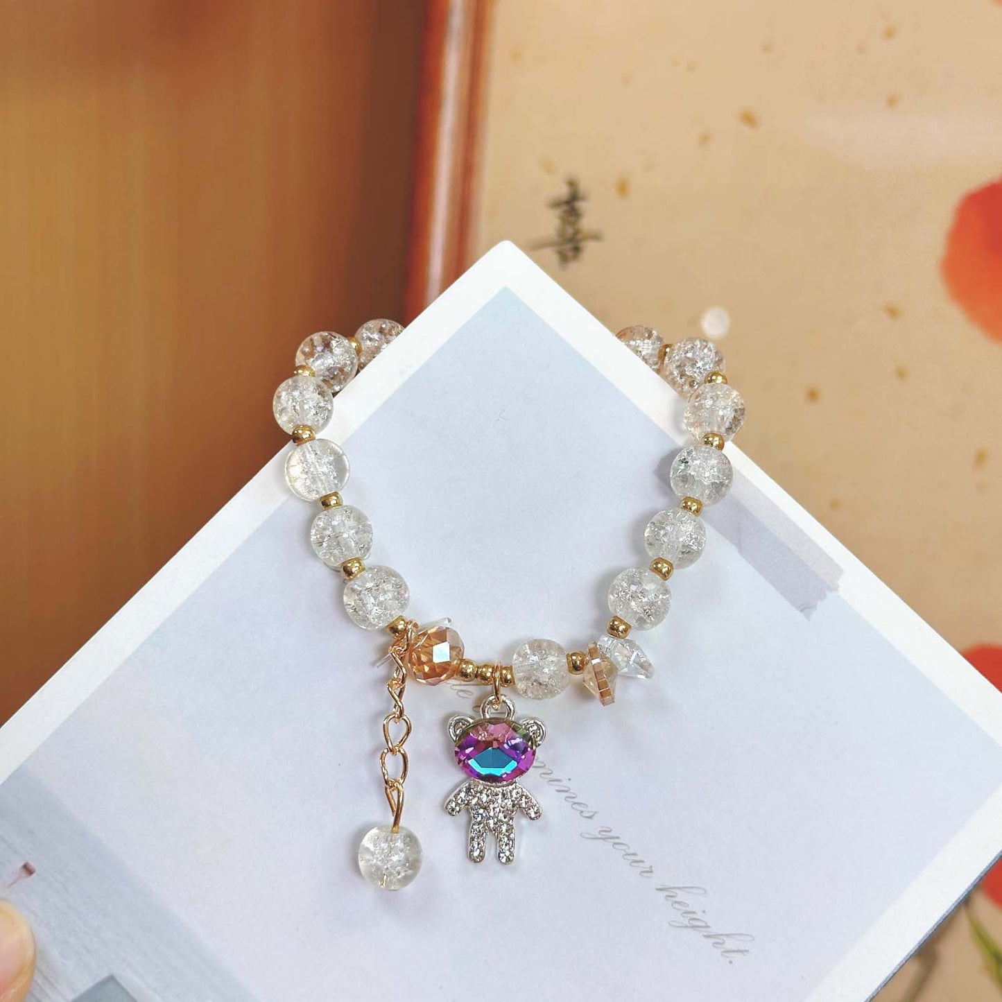 Korean Princess Female Hot Flower Beaded Bracelets