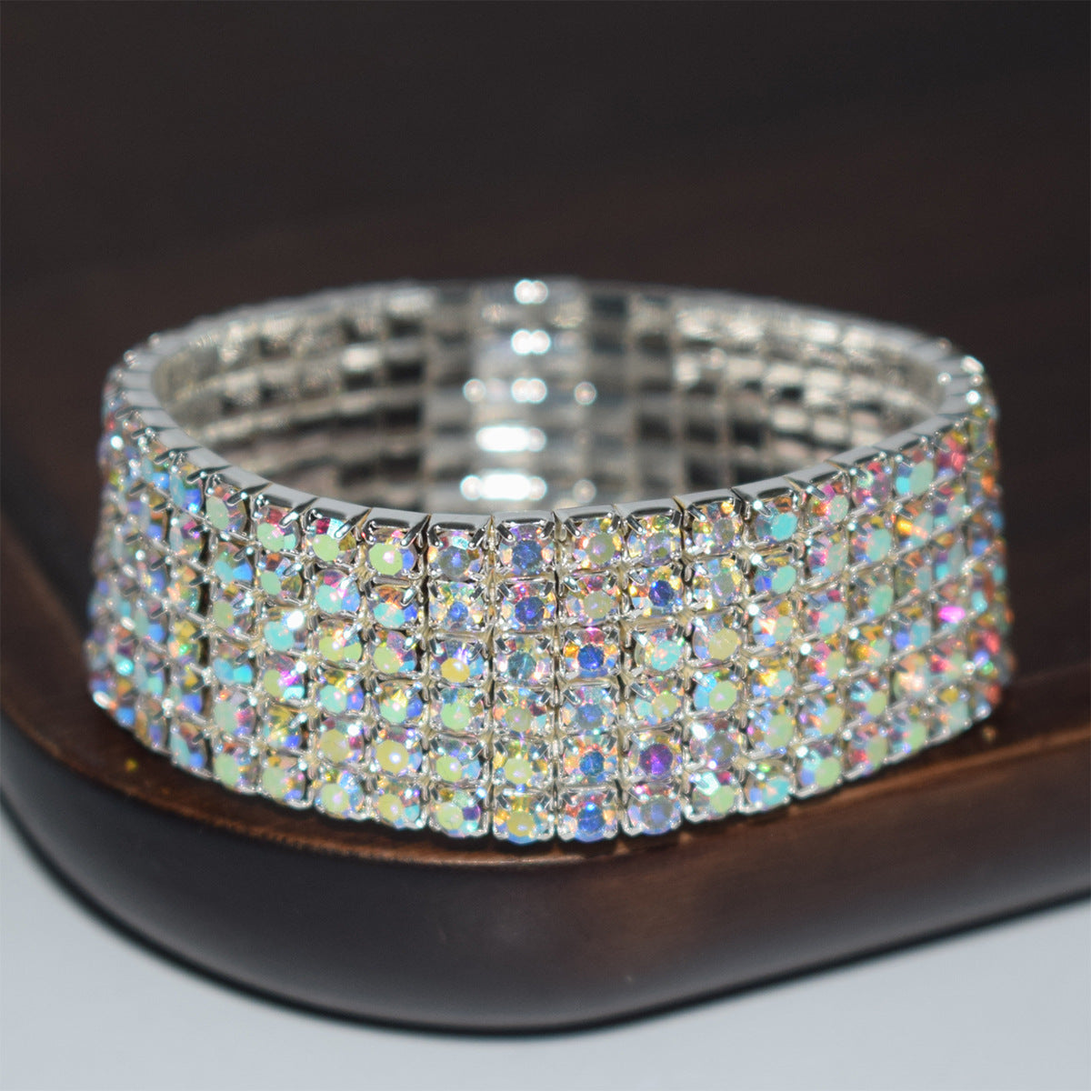 Bridal Ornament Rhinestone Exaggerated Korean Simple Bracelets