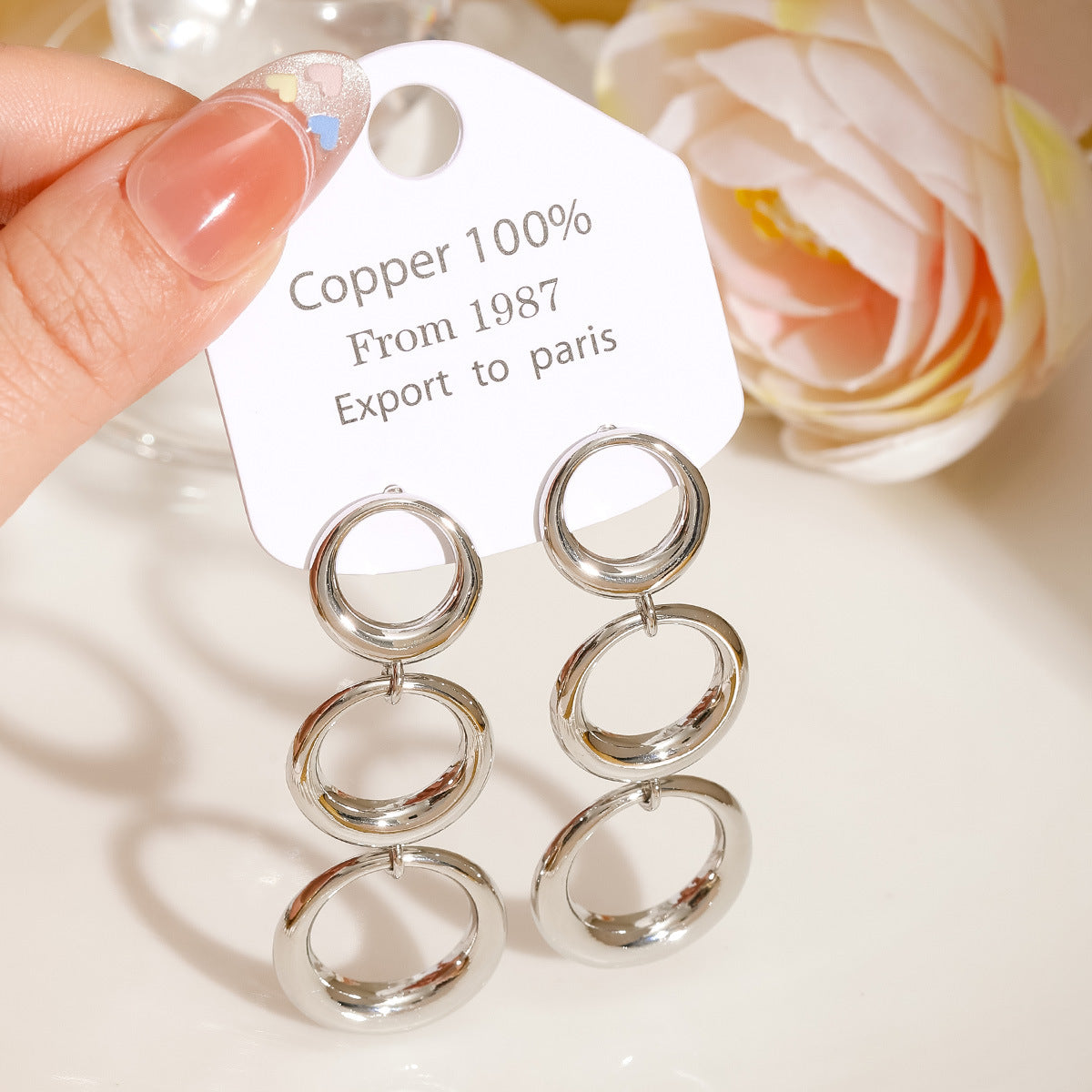 Commuter Simple Personalized Party Niche Design Earrings