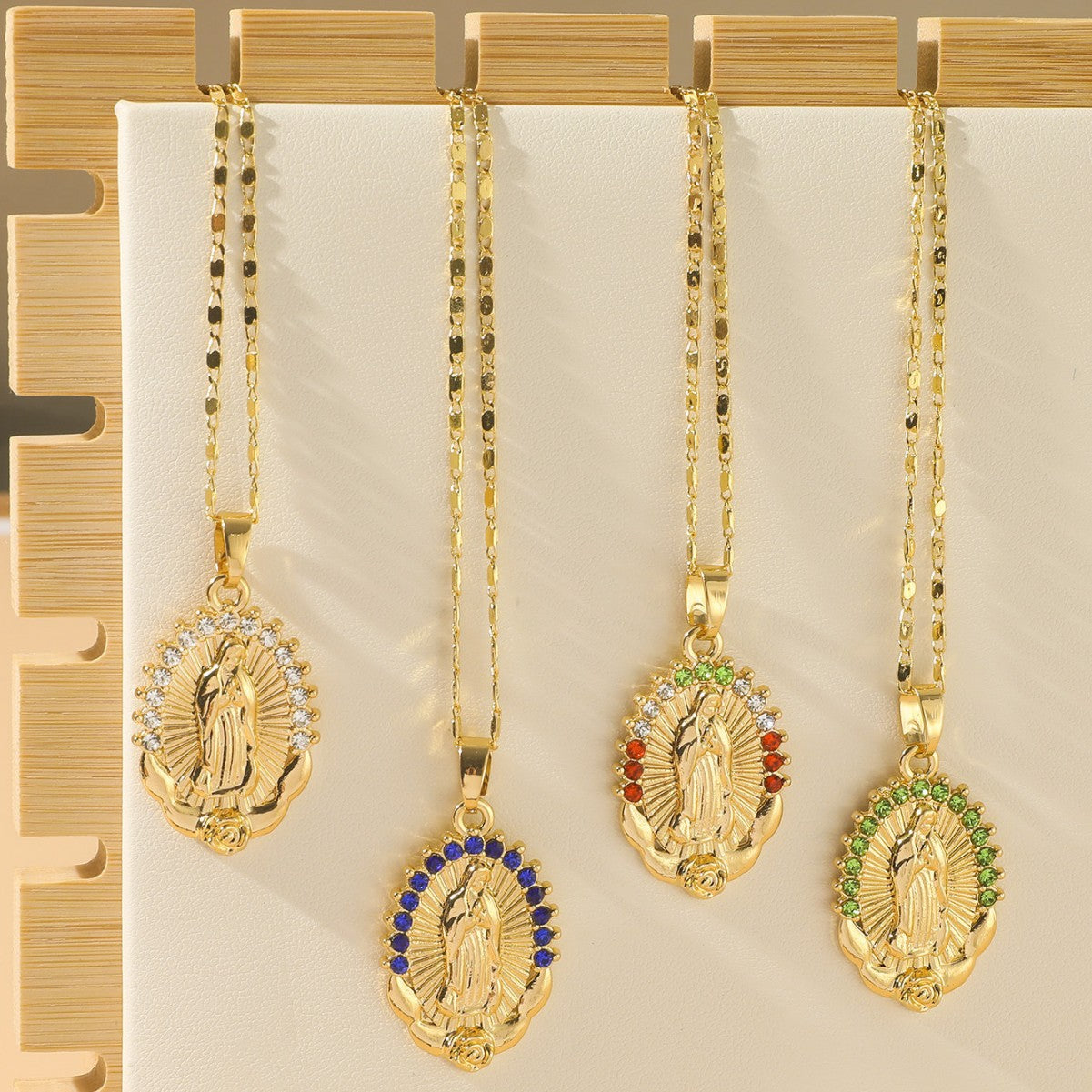 Women's Design High Sense Virgin Religious Female Necklace