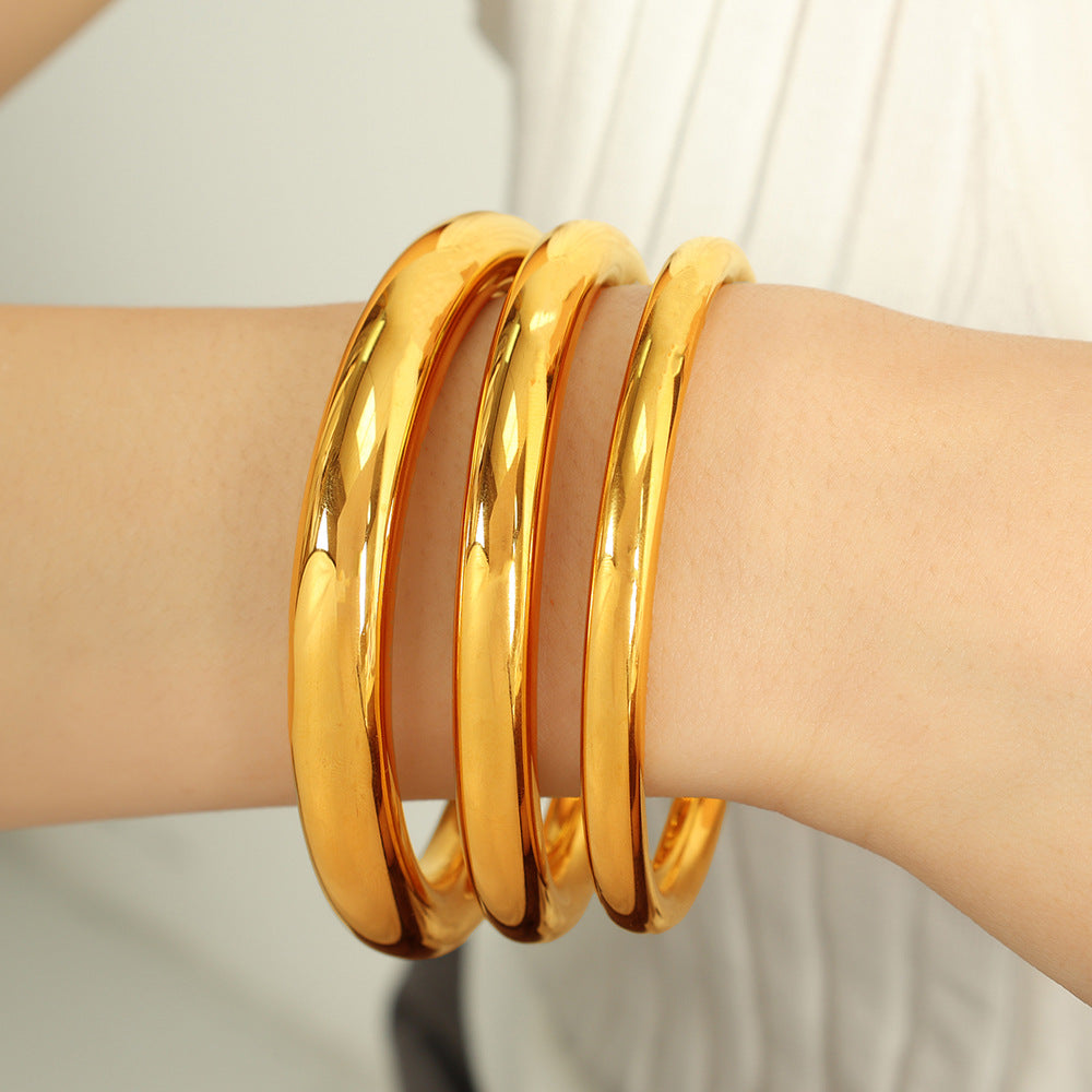 Women's Glossy For Light Luxury Cold Style Bracelet