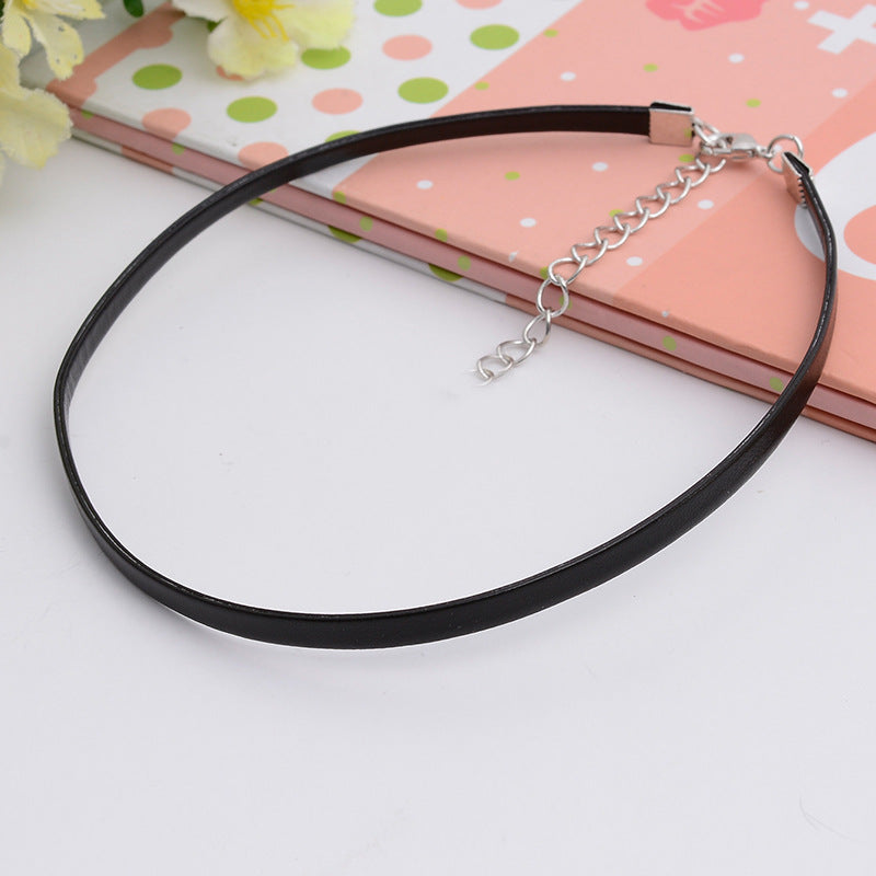 Leather String Elegant Clavicle Trendy Ornament Necklaces