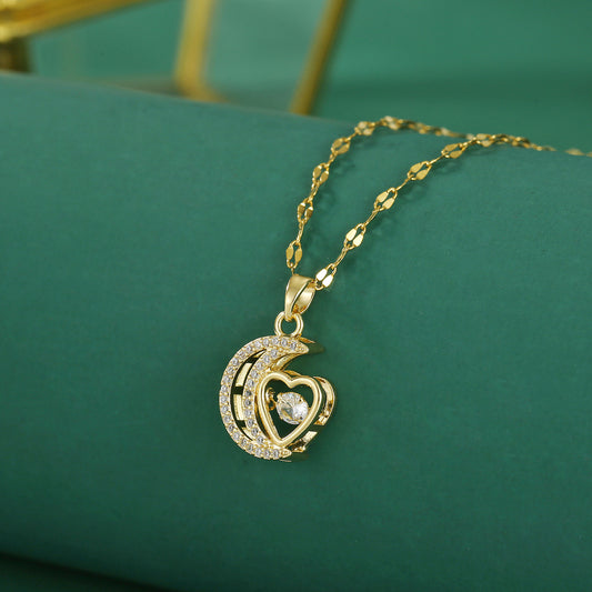 Women's Temperament Gorgeous Full Diamond Fashion Clavicle Necklaces